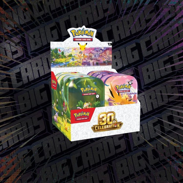 Pokémon TCG: 30th Celebration – Mini Tin imagen 1